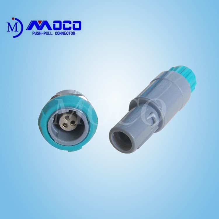 High quality 3 pin circular self latching plastic cable connector in reasonable price